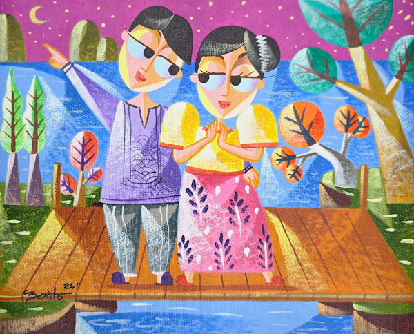 Together on Timber and Stars by Jovan Benito