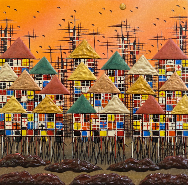 Sunrise, Urban Series Version II by Allan Escober