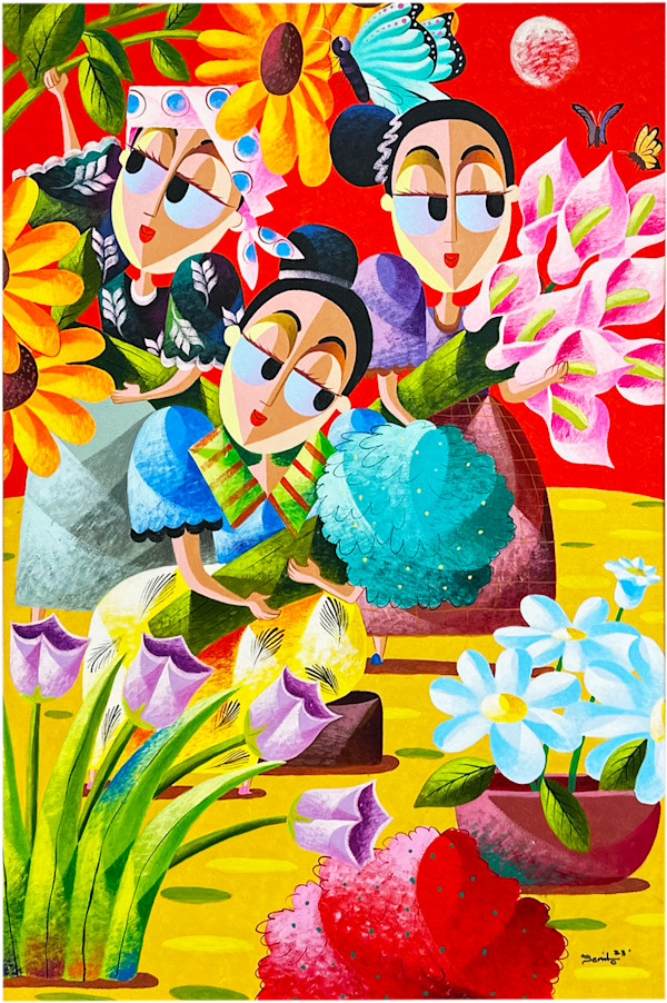 Flower Vendor by Jovan Benito