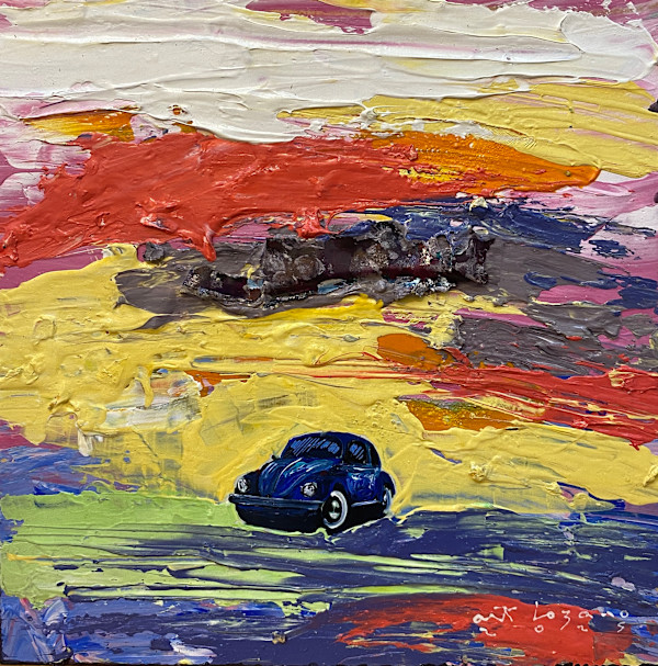 Four Wheels and a Dream Series 6 by Art Lozano