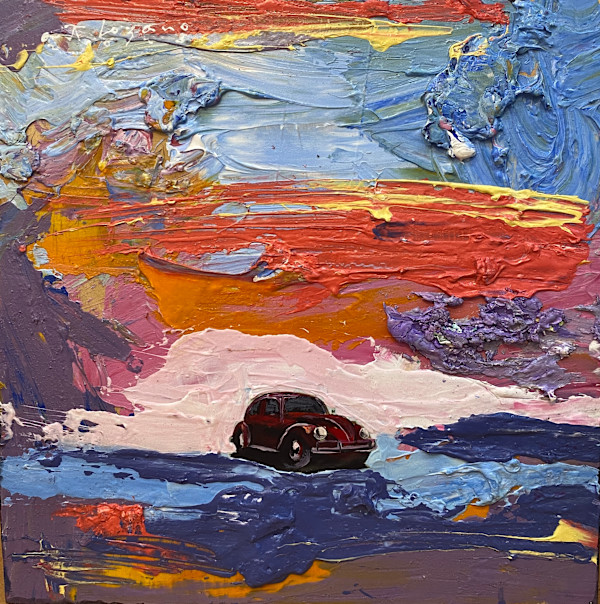 Four Wheels and a Dream Series 7 by Art Lozano