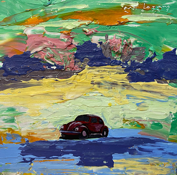 Four Wheels and a Dream Series 8 by Art Lozano