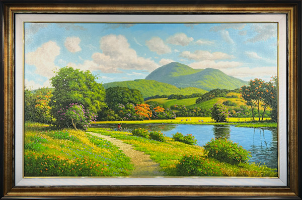 Golden Meadow by Adler Llagas