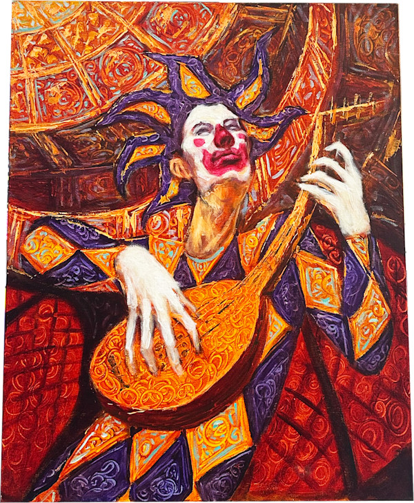 Lute Player by Sherwin Gonzales