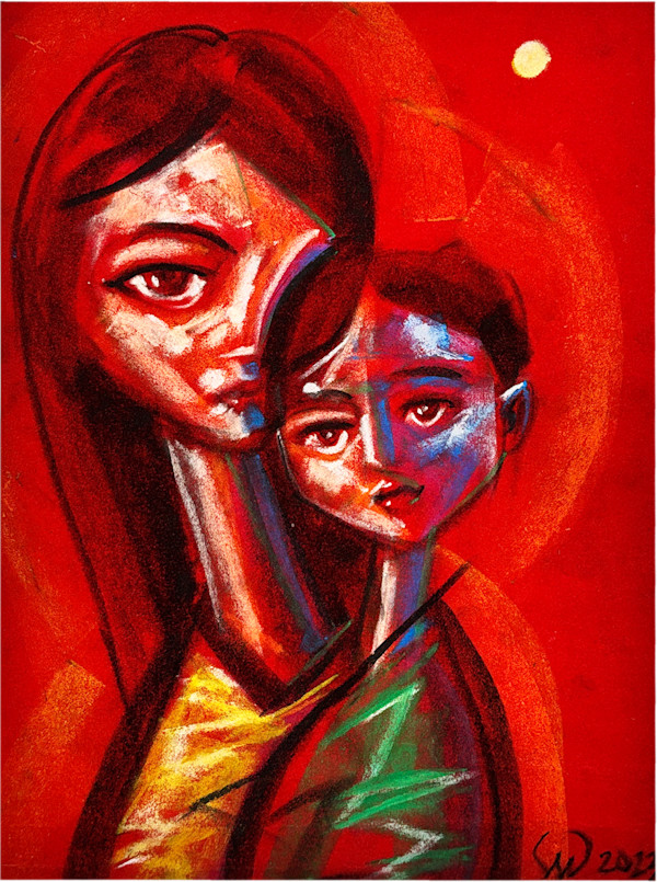 Mother and Child 16 by Summer Devenlay