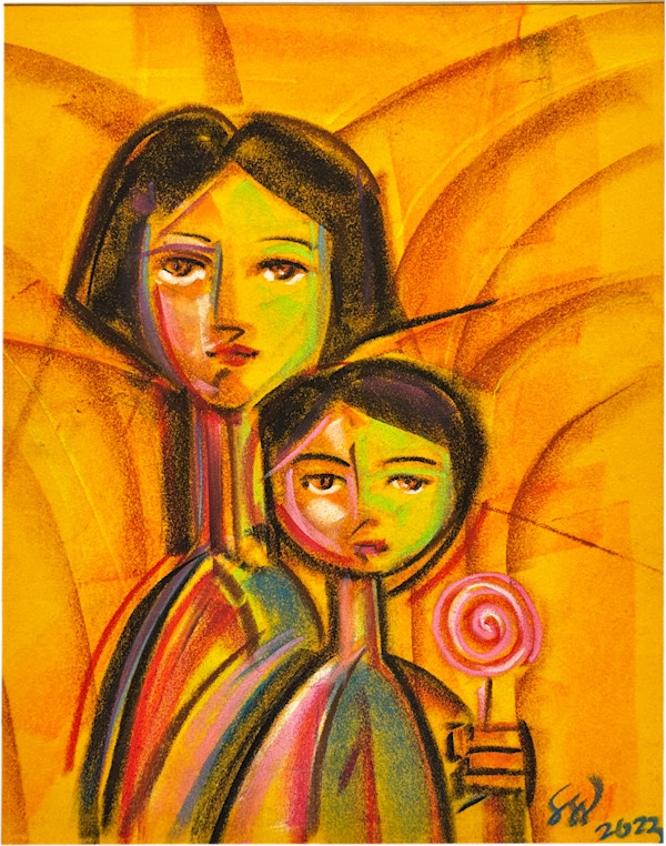 Mother and Child 9 by Sherwin Gonzales