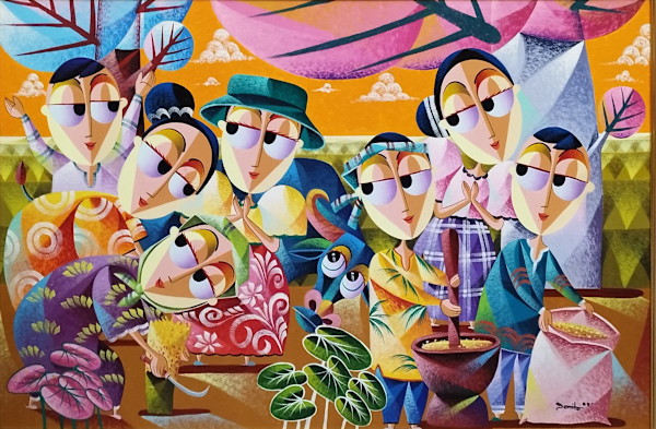 Palay Harvest by Jovan Benito