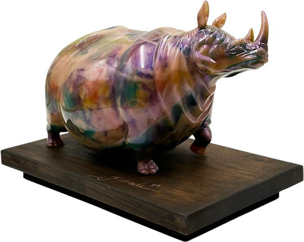 Peach Moonstone by Jerry Morada