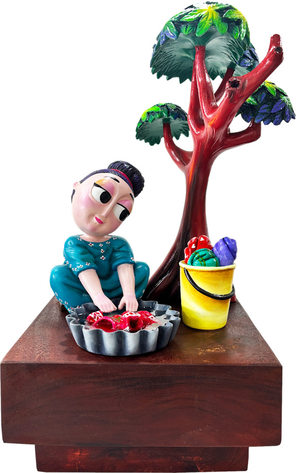 The Laundress in the Shade by Jovan Benito