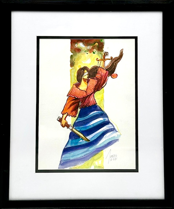 Lady Justice by Rico Aunzo