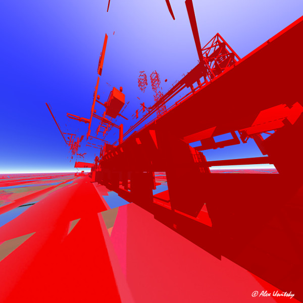 Silicon Landscape #42 by Alex Usvitsky