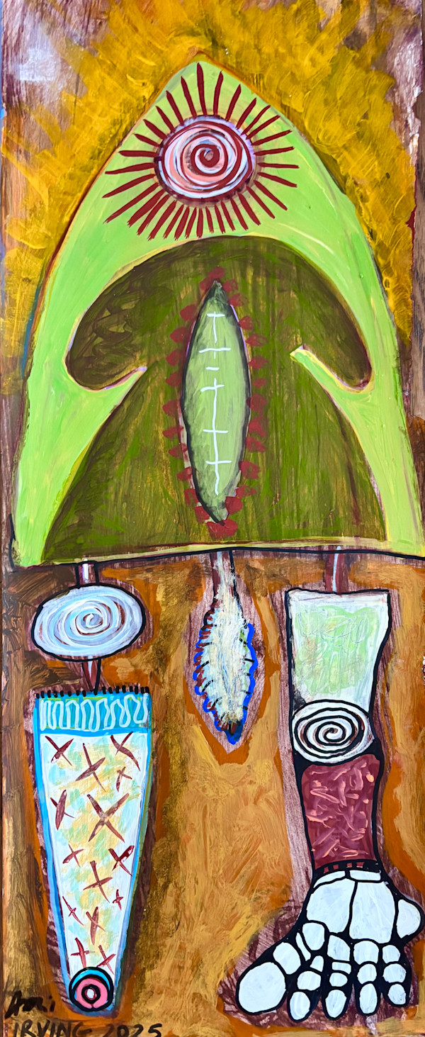 Queen of Chartres Drawing by Karen Ami, Image 1.