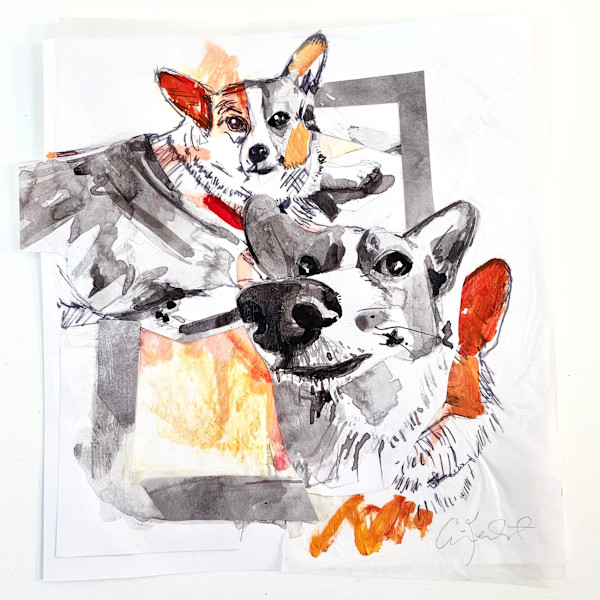 Debbie the Corgi by Erin Kerbert