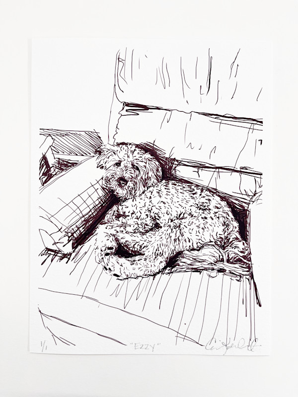 Ezzy Portrait by Erin Kerbert