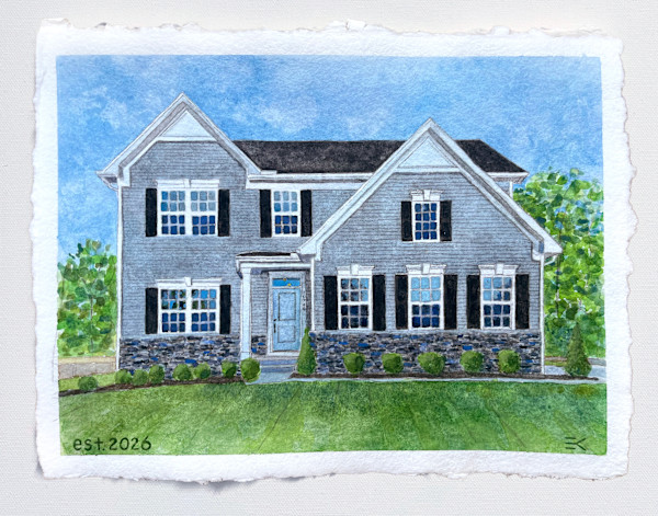 MB House Portrait by Erin Kerbert, Image 1.