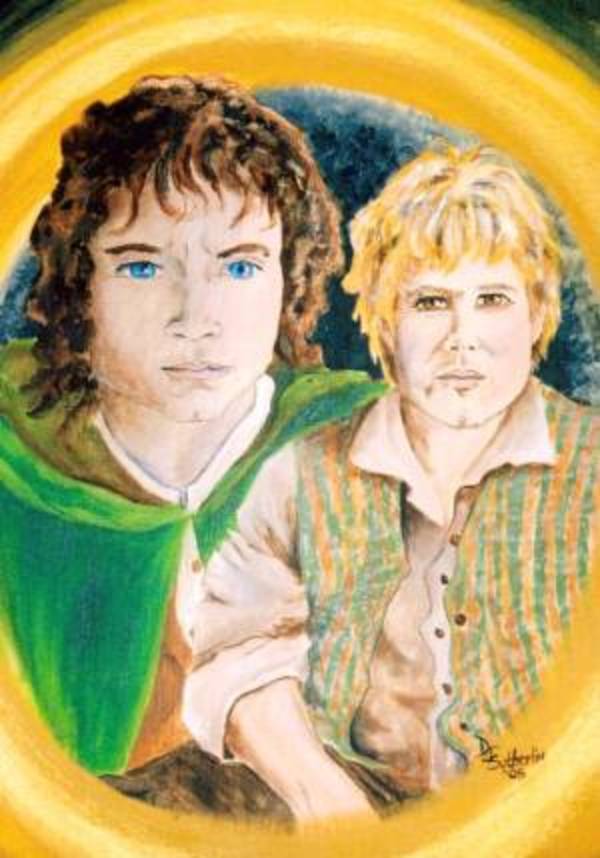 Sam, Frodo and the Ring by Deborah J. Sutherlin