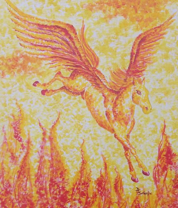 Flame Wings by Deborah J. Sutherlin