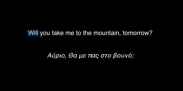Will you take me to the mountain, tomorrow? by Stefan J Schaffeld