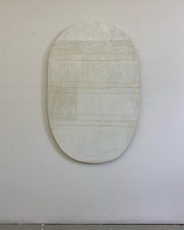 White Oval (figure 8) by Steve Riedell