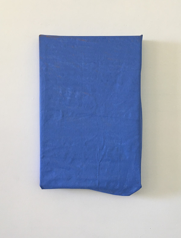 Folded=Over Painting (Blue) by Steve Riedell, Image 1.