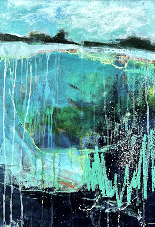 RIVER IN THE RAIN by Rebecca Sower, Image 1.