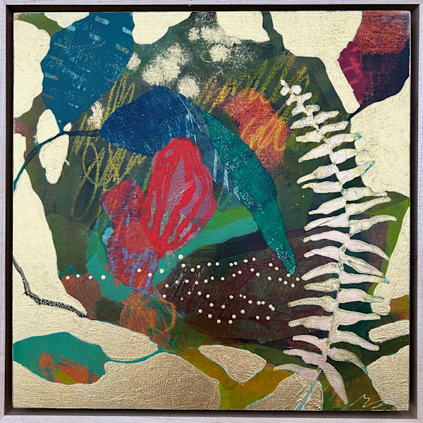 FOREST FLORA 1 (sold) by Rebecca Sower