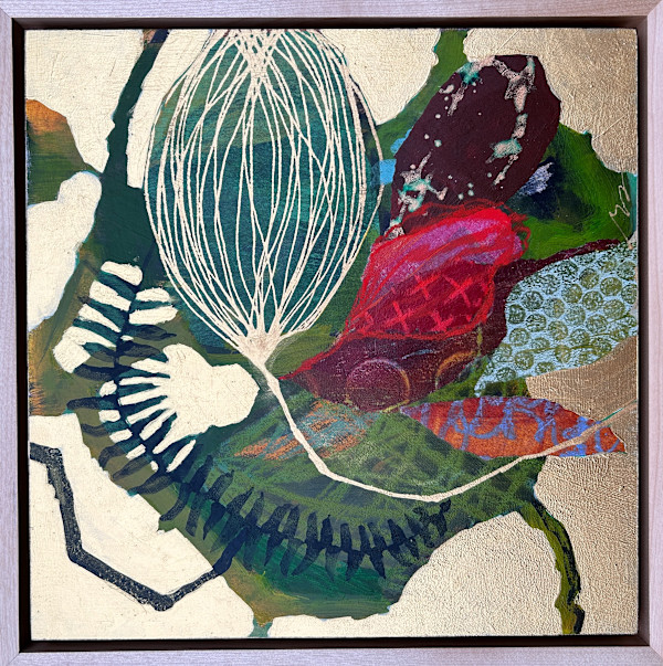 FOREST FLORA 2 (sold) by Rebecca Sower