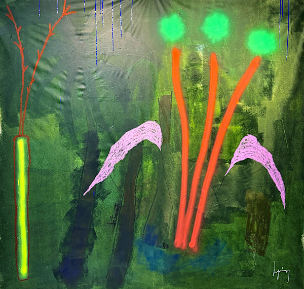 Rain over a synthetic Eden by Studio Hugues Simon