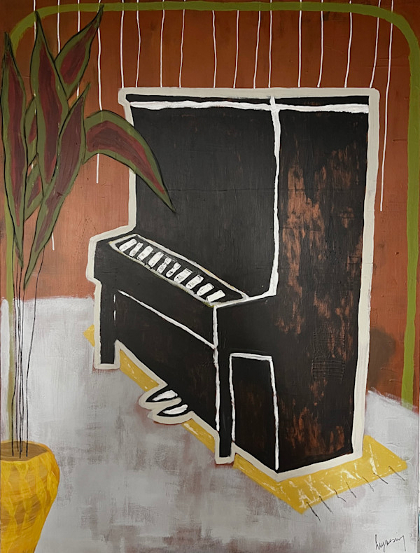 The Old Blue Piano by Hugues Simon, Image 1.
