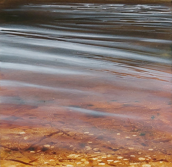 sketches on water reflection by Marcel Desbiens