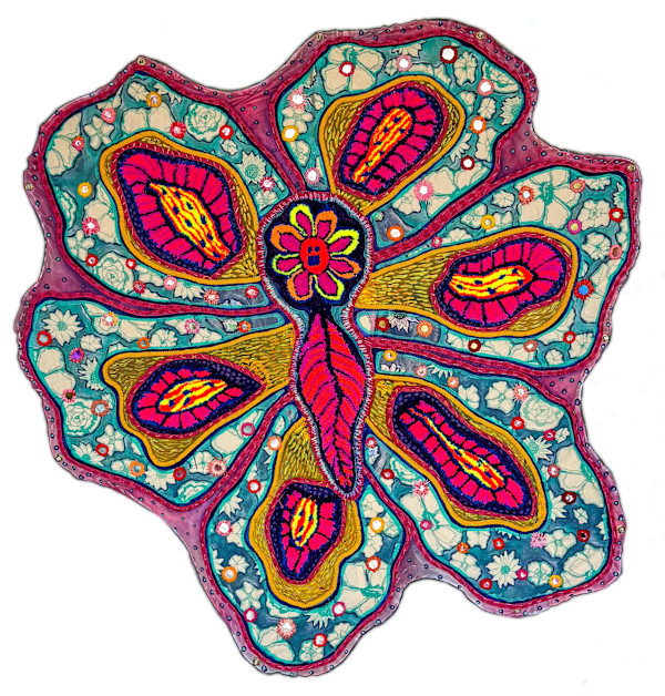 Celebration of Life Flower #4 by Laurie Shapiro