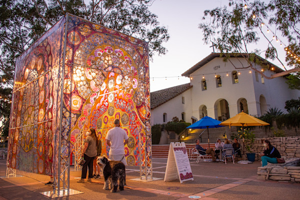 Through The Flowers by Laurie Shapiro