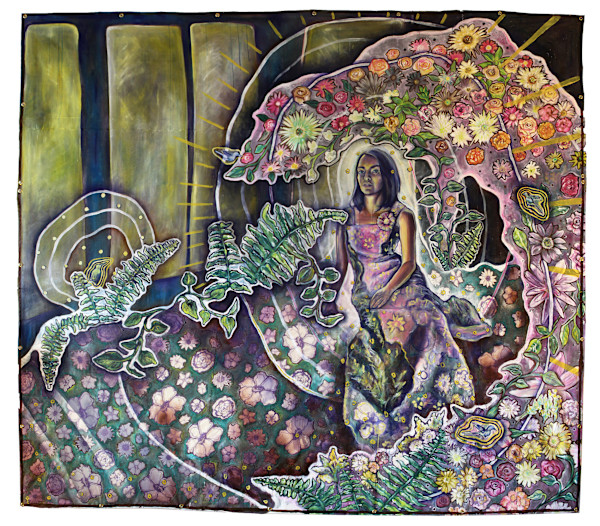 My Trees Were Once Bare But Are Now Full Of Flowers by Laurie Shapiro