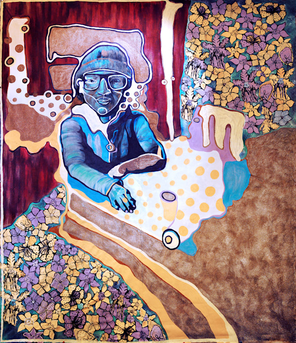 Portrait of John in the Kitchen by Laurie Shapiro