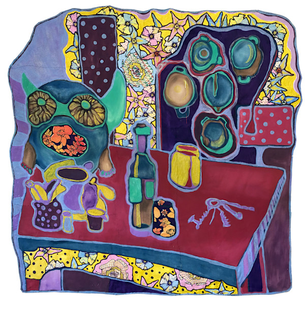 Still Life of the Monster in the Kitchen by Laurie Shapiro