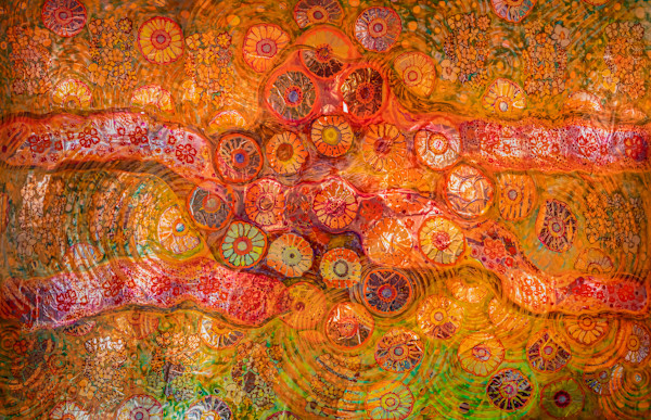 Orange Floor by Laurie Shapiro