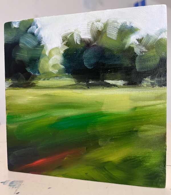 small green field no.2 by Peter Roux