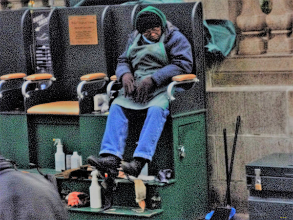 New  York Bootblack by GERRY FELDMAN, Image 1.