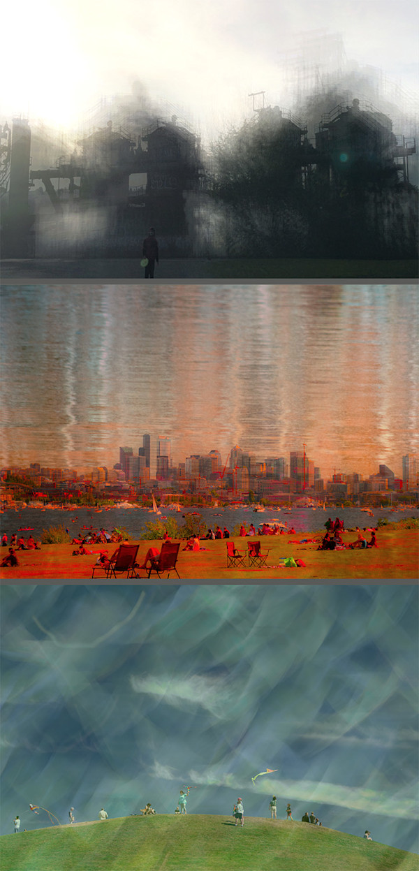 Fueled Again: A Gasworks Park Triptych by Neil Berkowitz, Image 1.