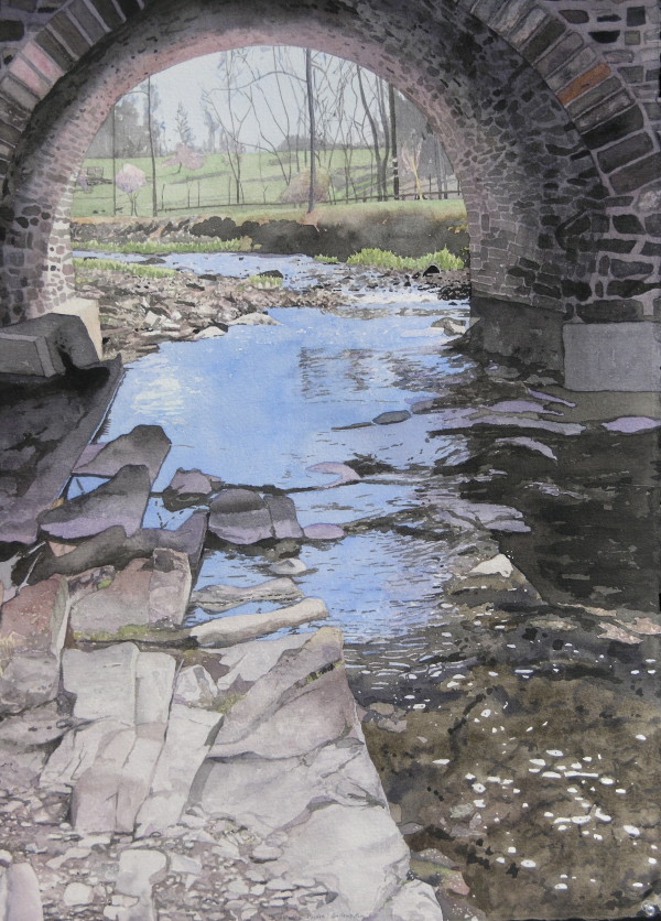 Below the Bridge-Gallows Run