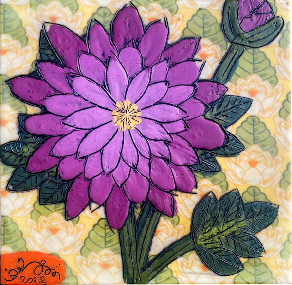 Dahlia Reverie by Terrie Maskill, Image 1.