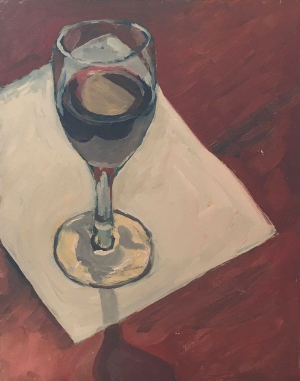 Wine Glass by Felice (Phil) Panagrosso