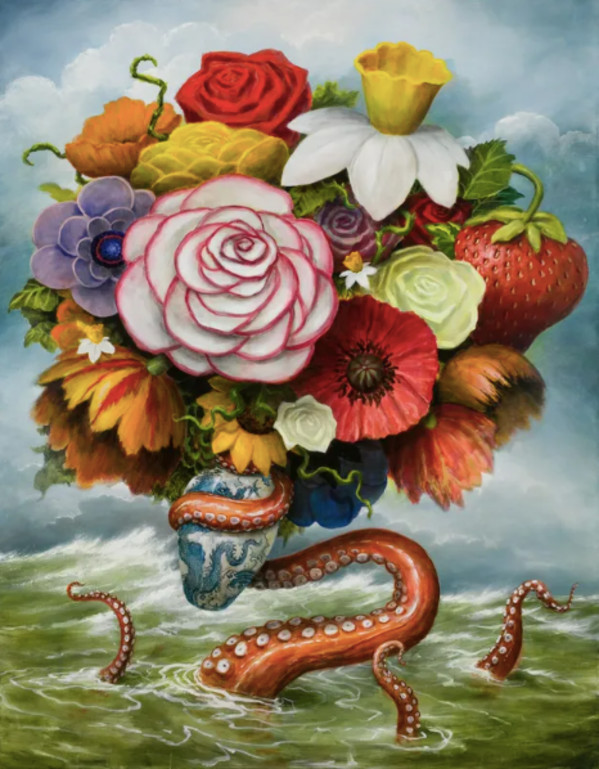 Spring Raised Up From the Icy Depths of Winter by Kevin Sloan