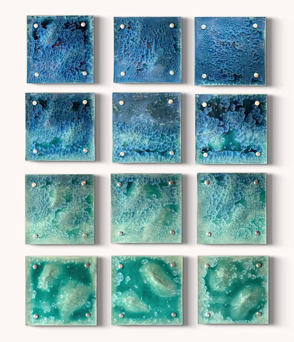 The Color of Water (Deep Blue to Aqua) by Debra Steidel, Image 1.