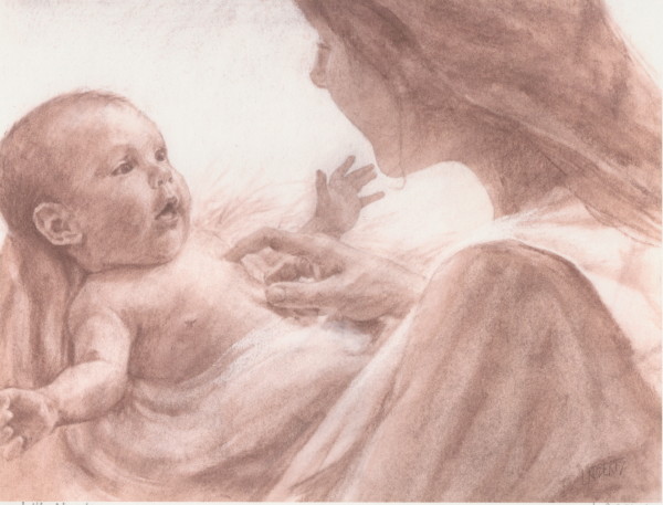Mother and Child by Luann Roberts Smith