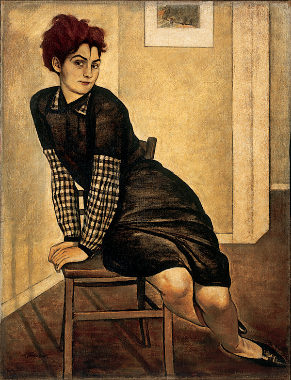 Female Portrait (Rosi Mein) by Nikolai Zagrekov, Image 1.