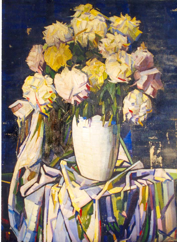Flowers in a Vase by Nikolai Zagrekov, Image 1.