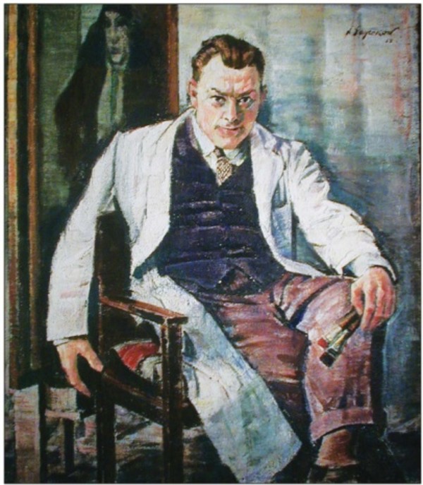 Self-Portrait by Nikolai Zagrekov, Image 1.
