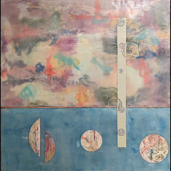The Water Was Blue, but the Sky Was Multi-Hued by Janet Campbell Bradley, Image 1.