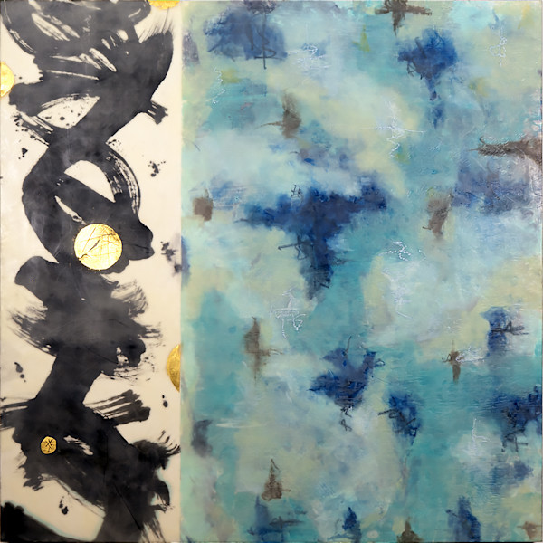Present Pathway-Blue Theme by Janet Campbell Bradley, Image 1.